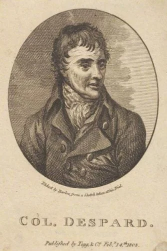 Portrait of Edward Despard from 1790.