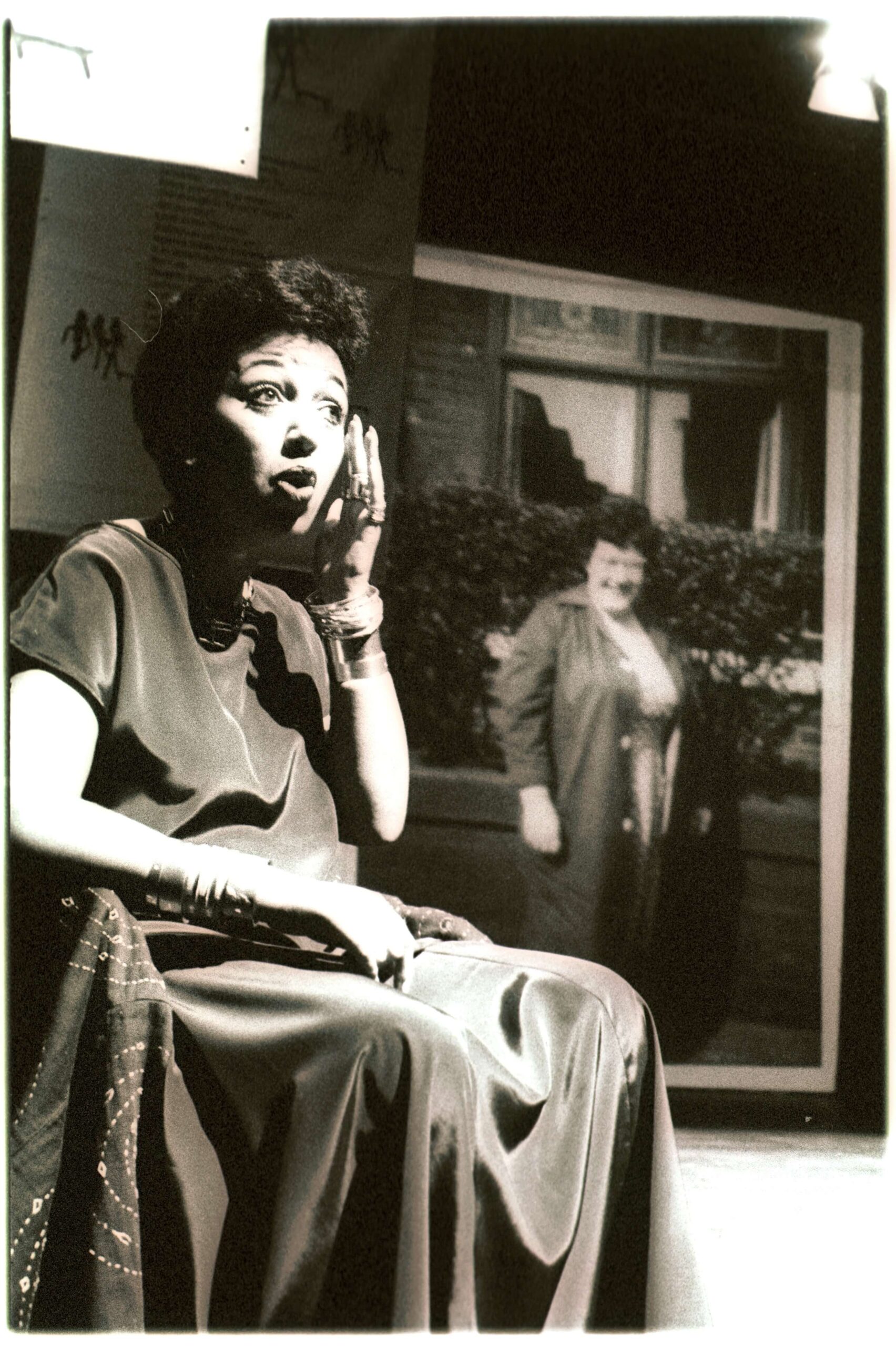 SuAndi performing The Story of M in the 1990s. Credit: Ali Mehdi Zaidi.