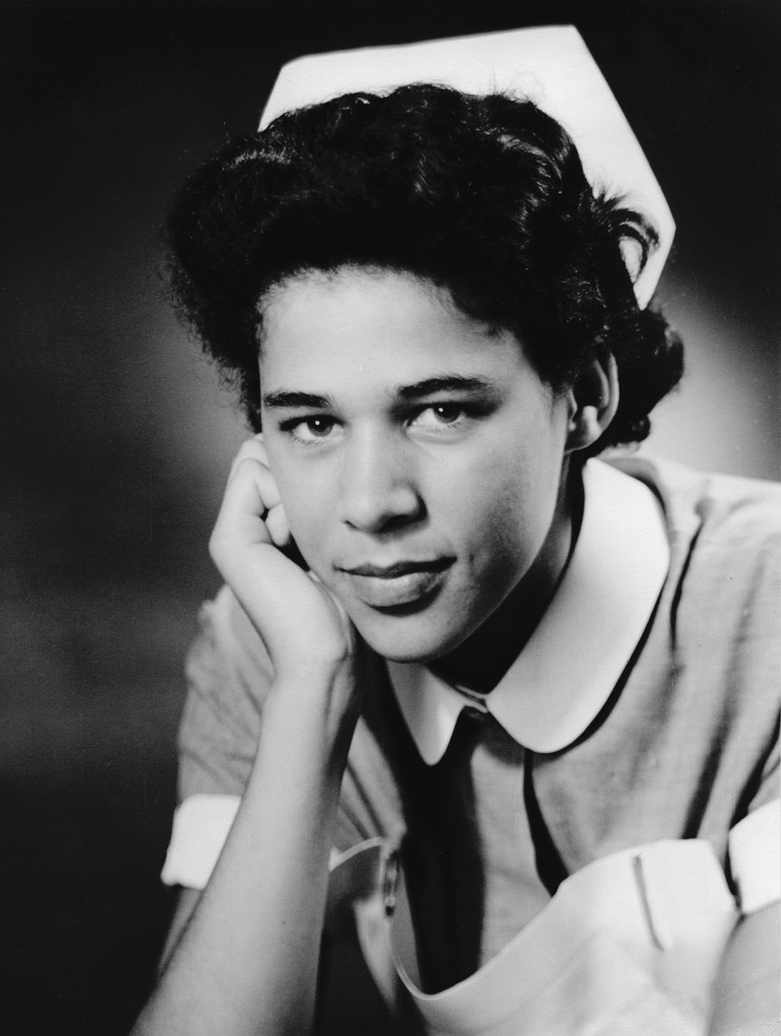 DP as sister (1) Deborah Prior in her nursing uniform when she was a sister at a hospital. Image courtesy Deborah Prior
