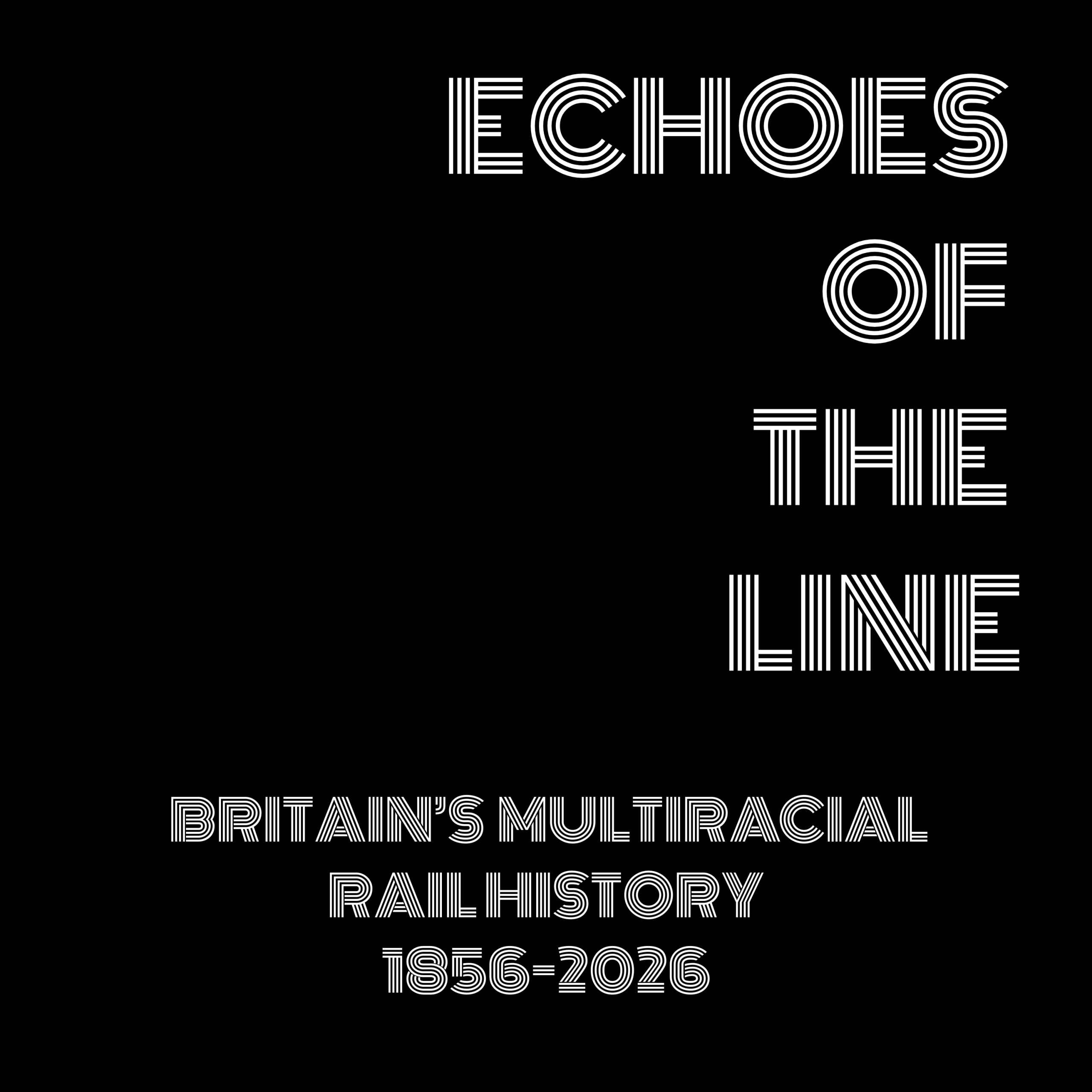 Graphic for The Mixed Museum's Echoes of the Line project.