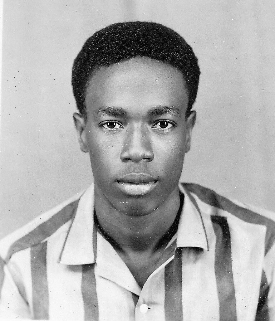 IMG_0030 Greg Caballero in his first passport photo, taken shortly before he travelled to the UK in 1968. Image copyright Greg Caballero / The Mixed Museum