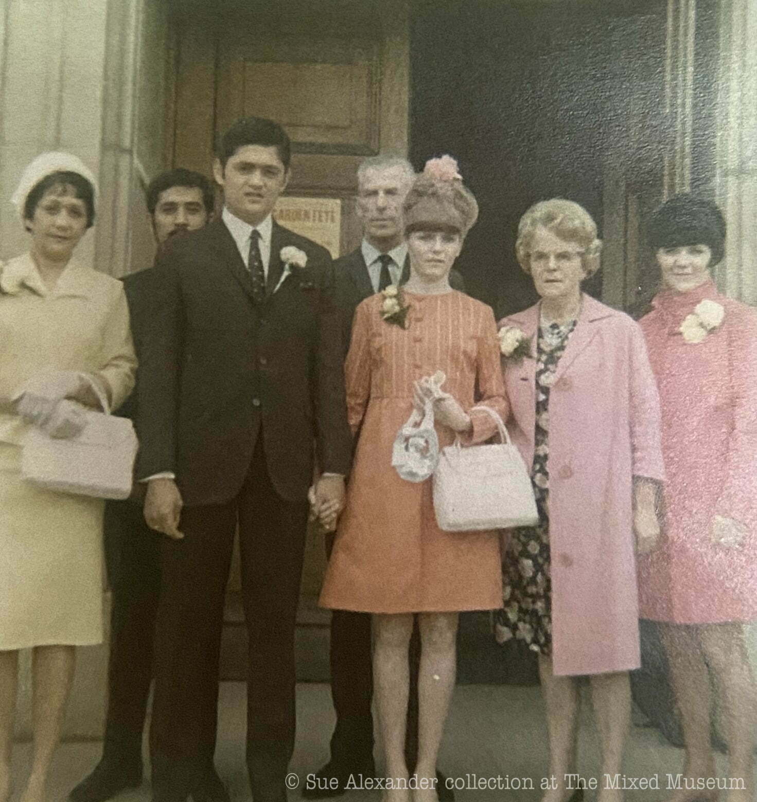 IMG_7180 Sue's parents' wedding at St Joseph's Church, Wembley, June 1967.