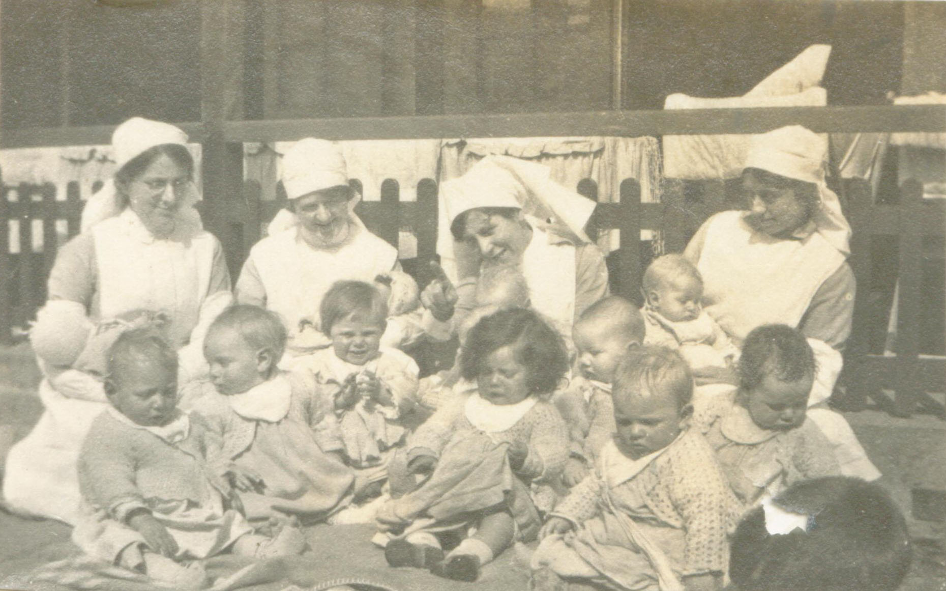 Nurses with Children