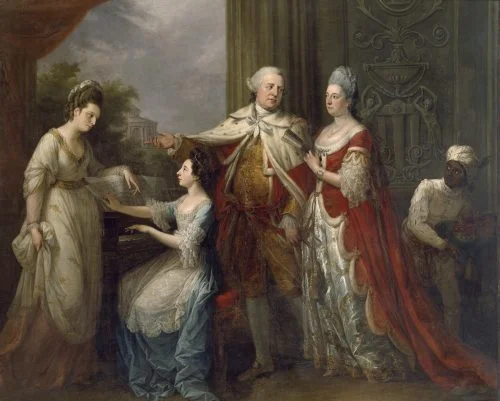 Ely Family Portrait by Angelica Kauffmann